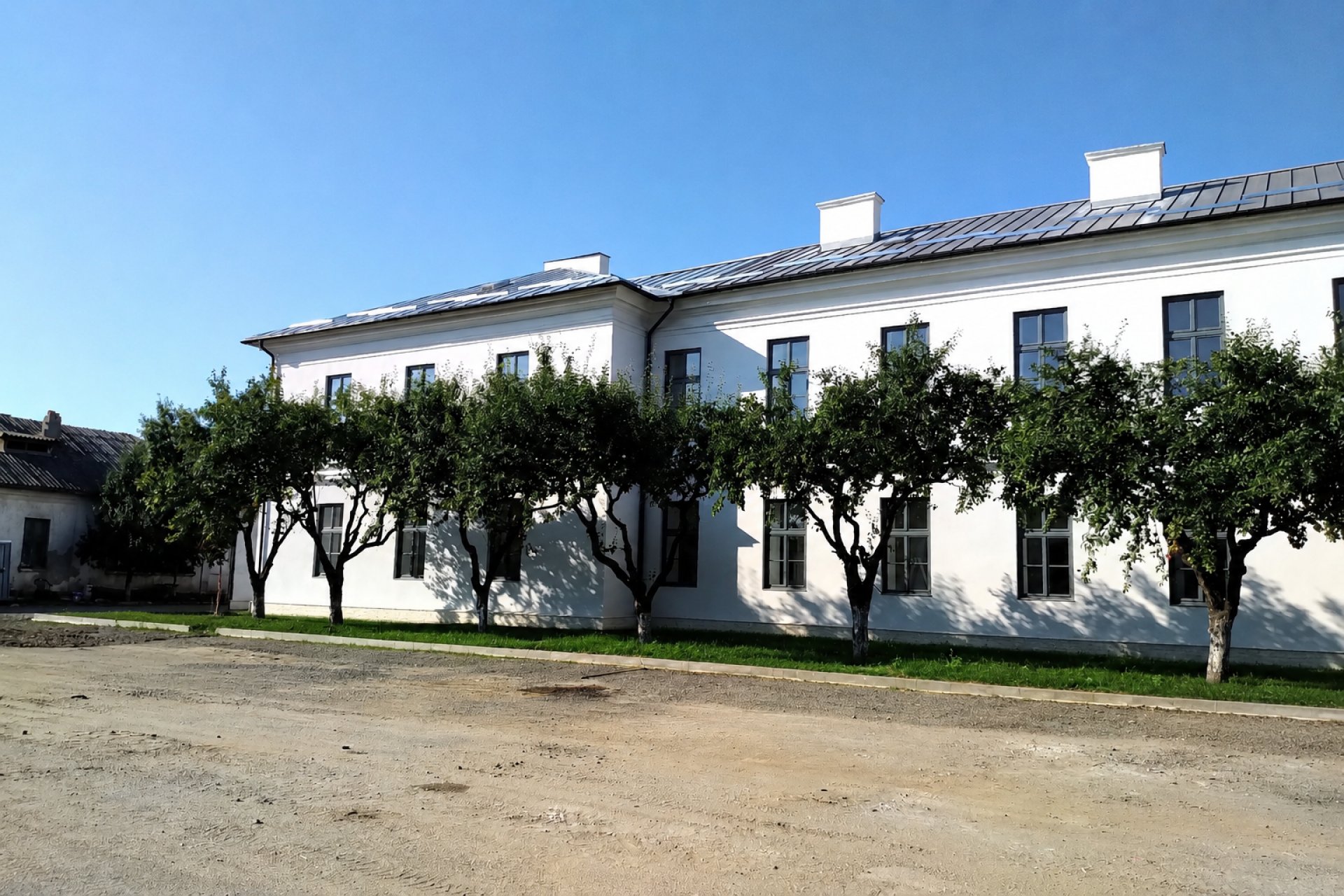 Pavilionul nr. 4 al ITPF Sighetu Marmației, fostă cazarmă din secolul XIX, monument istoric reabilitat de PPAE, proiect PPAE